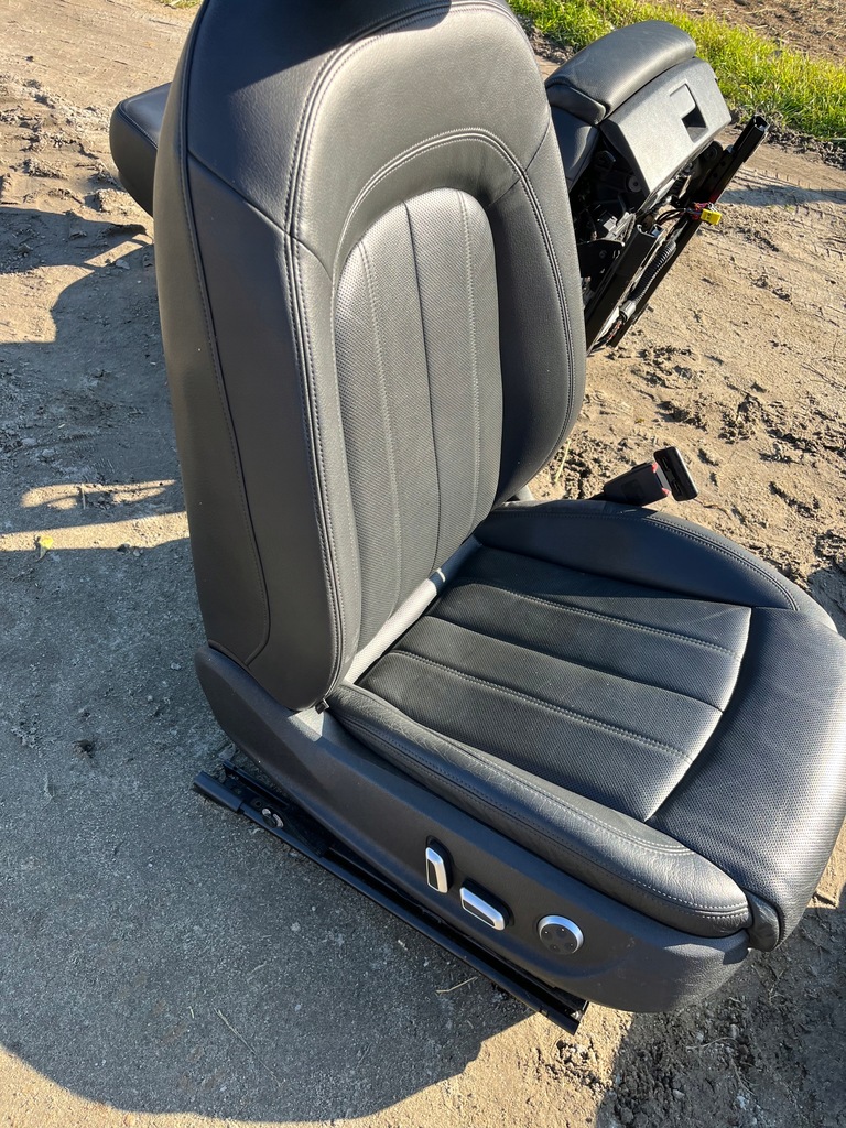 фото №12, Сиденья заднее сиденье кожа чёрные электрический вентилируемые подогрев a7 4g