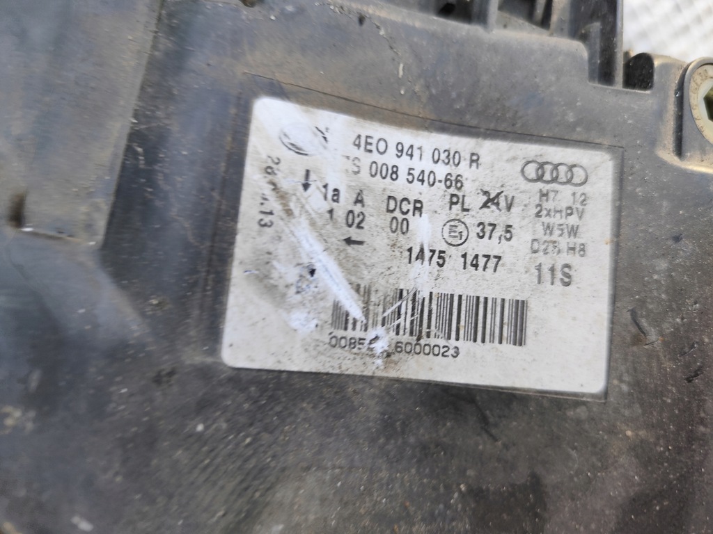 фото №10, Audi a8 d3 02-05 przedlift ксенон левый правый лампы полный идеальное состояние 2 штуки