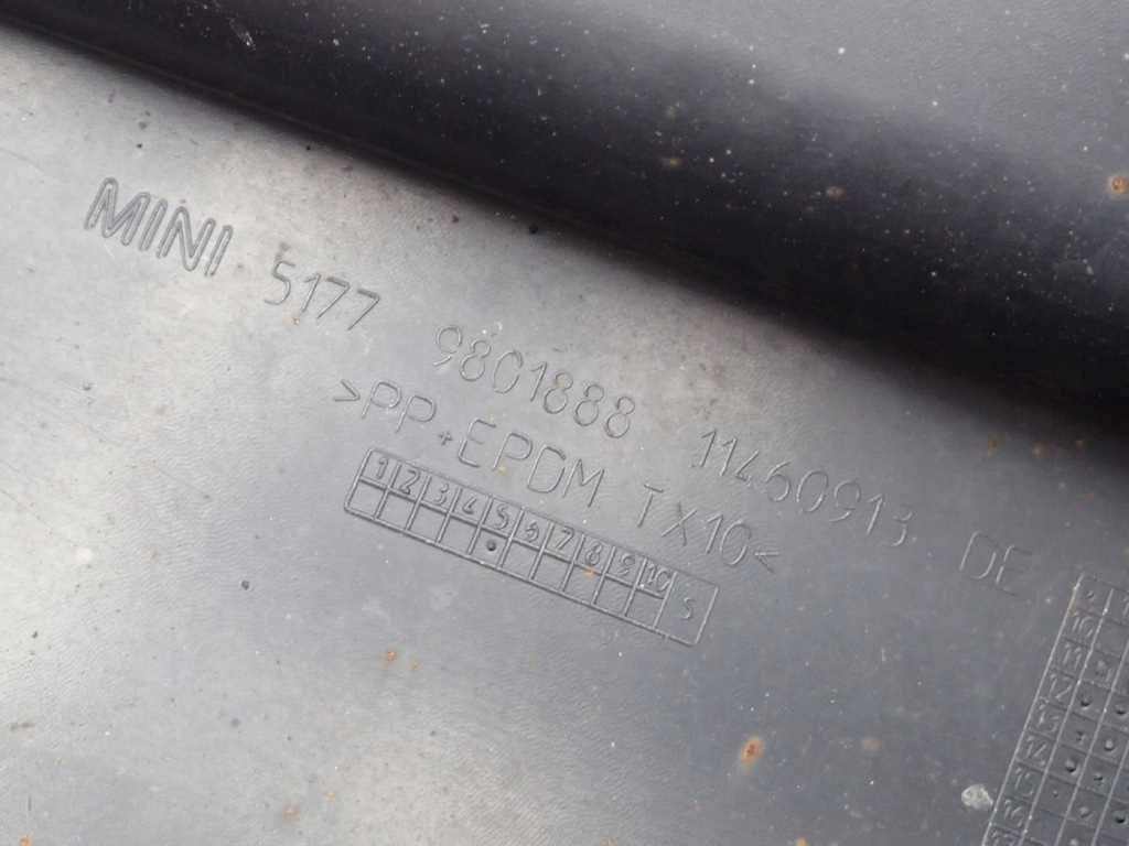 фото №11, Молдинг защита порог порог mini countryman правая works r60 5177 9801888