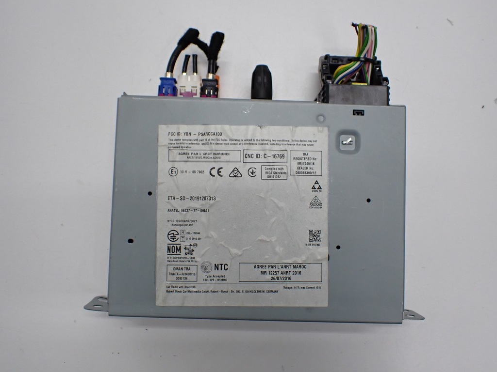 фото №8, Навигация navi радио заводская оригинал 9838129680 peugeot e-208 ii 21r