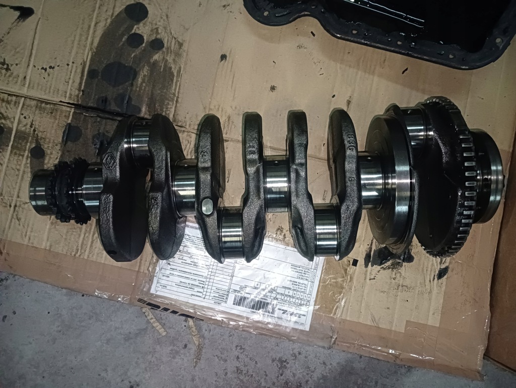 фото №12, Блок двигуна kompletny dół двигуна opel renault 2.3 dci i m9tb870