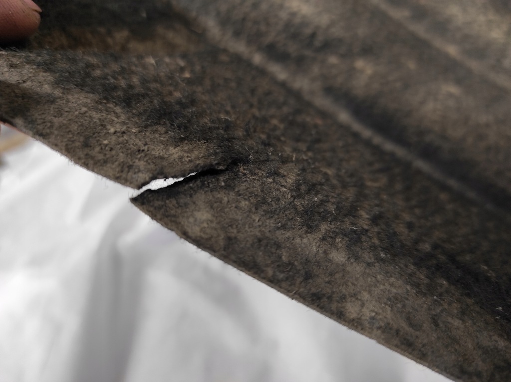 фото №11, Audi q7 4l подкрылок тканевый левый перед