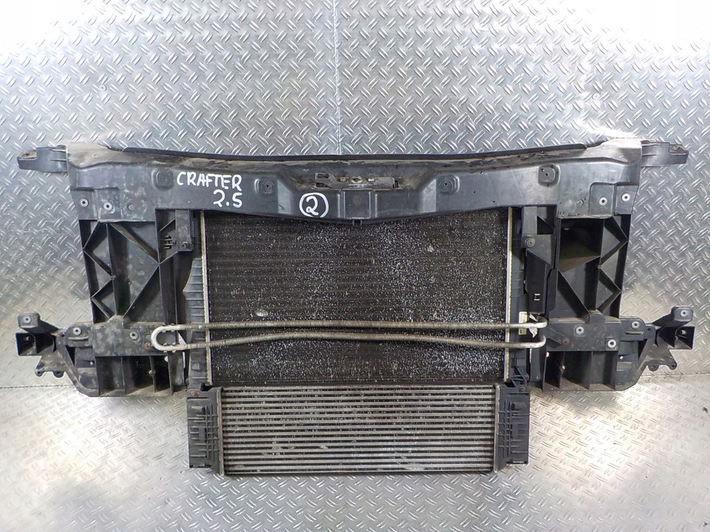 фото №1, Vw crafter 2.5 tdi 06-11 радиатор pas перед