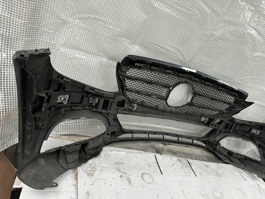 фото №6, Mercedes cklasa w205 бампер передний