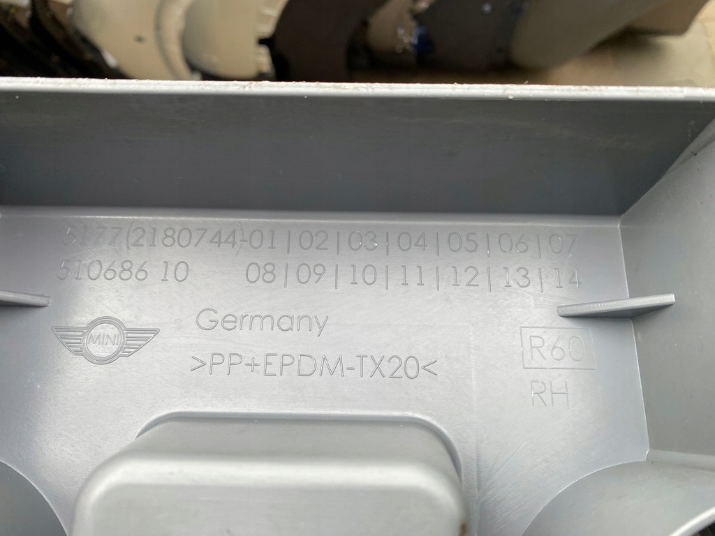 фото №10, Молдинг поріг поріг накладка права mini countryman r60 jcw