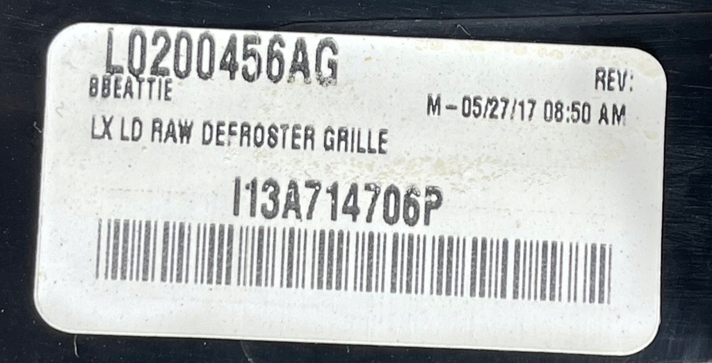 фото №10, Dodge charger 2017 жабо внутрішнє молдинг панелі l0198833ag