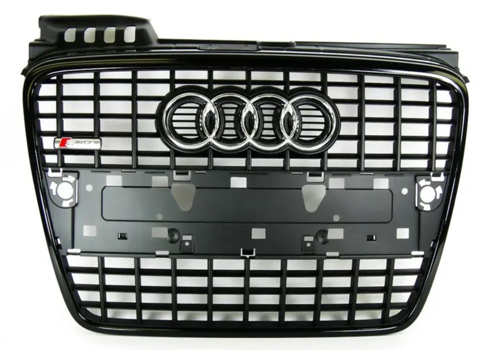 фото №1, Решітка радіатора радіатора решітка радіатора чорний audi a4 b7 sline aso