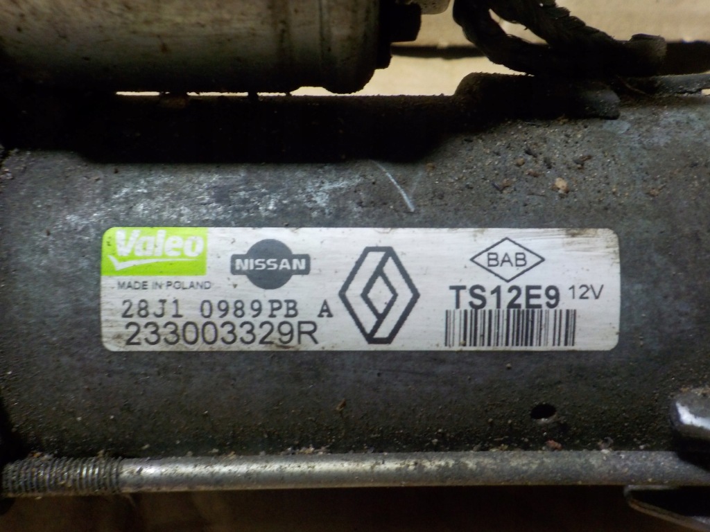 Renault megane 3 універсал 2011r. 1.5dci стартер 233003329r Зі Шроту