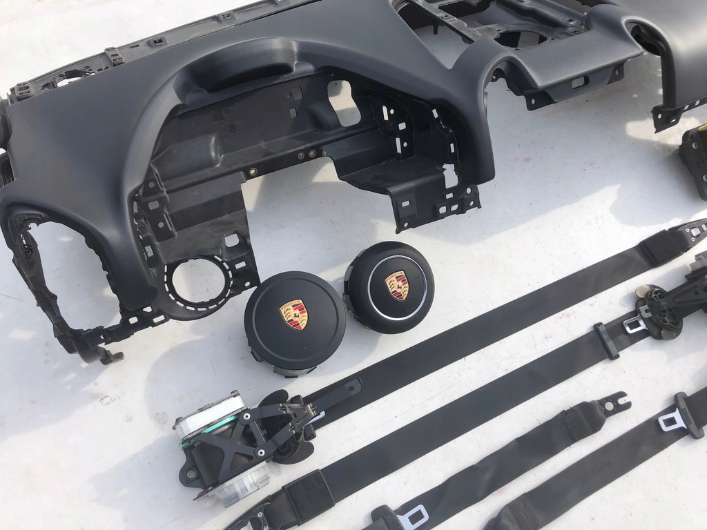 фото №7, Porsche cayene 7p панель приладів панель приладів консоль подушки безпеки