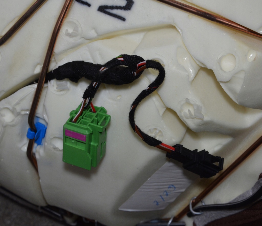 фото №14, Audi a6 c7 lift sedan сидіння комплект сидінь шкіряних коричневі шкіра обшивки