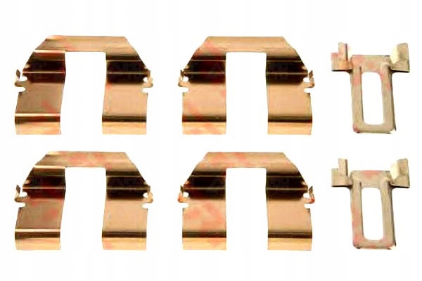 фото №1, Trw набір монтажний гальмівних колодок ford galaxy 2.8 v6 w