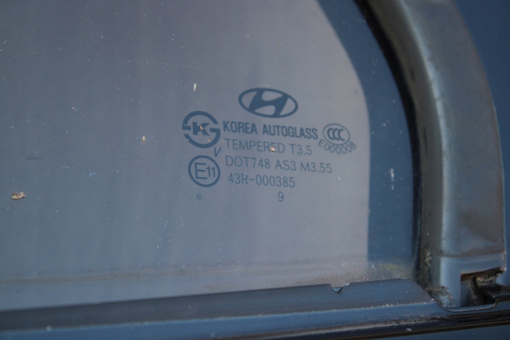 фото №8, Дверь левый задняя hyundai santa fe ii nka