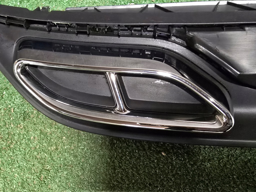 фото №6, Накладка дифузор бампера задня vw polo vi 2g6 lift r-line