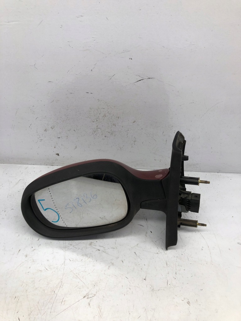 фото №1, Зеркало зеркало электрический левая renault scenic 5pin