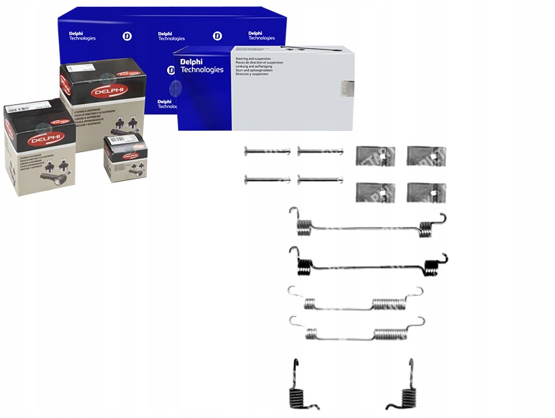 фото №8, Delphi ly1210 набор дополнительных, тормозные колодки тормозные