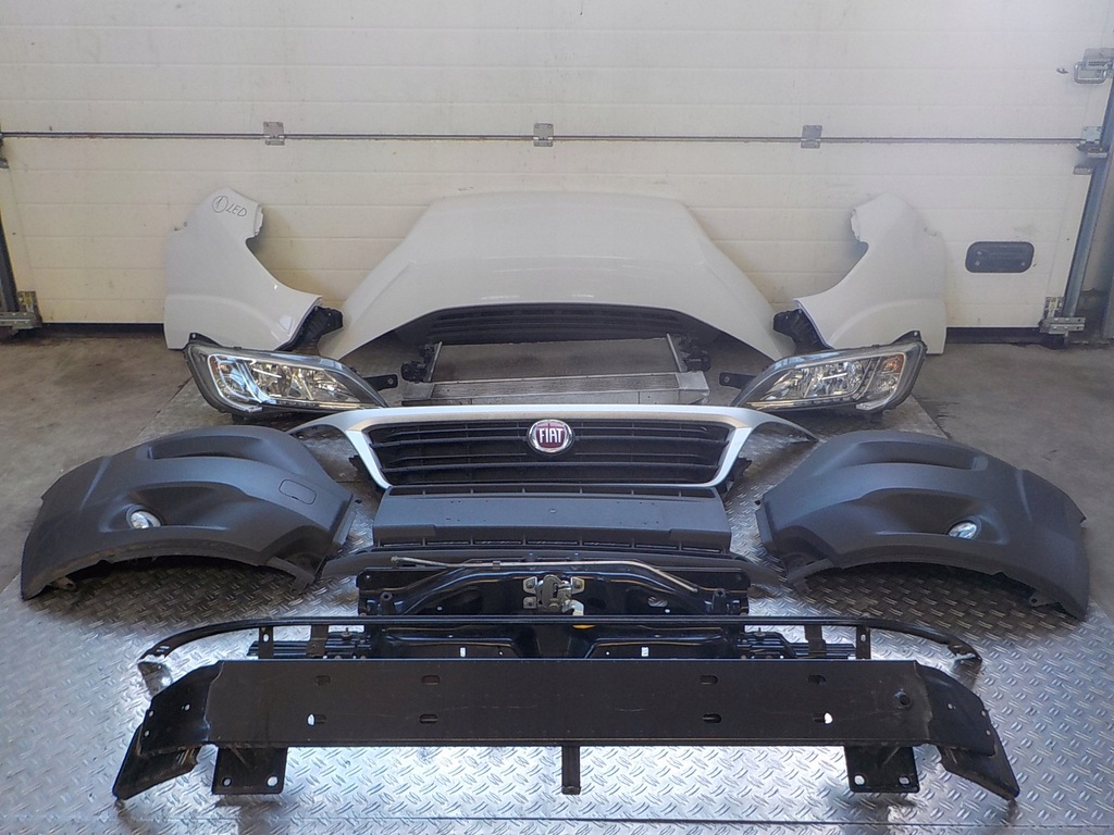 фото №1, Ducato перед kompletny капот бампер 2015-2017 led