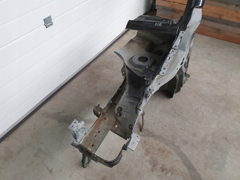 фото №4, Чверть лонжерон підкрилок блок двигуна перед ліва peugeot 208 i