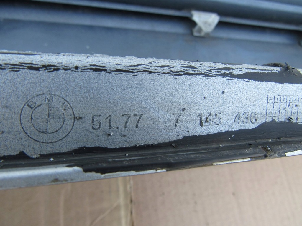 фото №7, Bmw 7 e65 молдинг порог левая