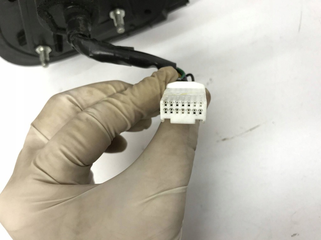 фото №11, Mitsubishi l200 зеркало правое перед передние хром 9 pin