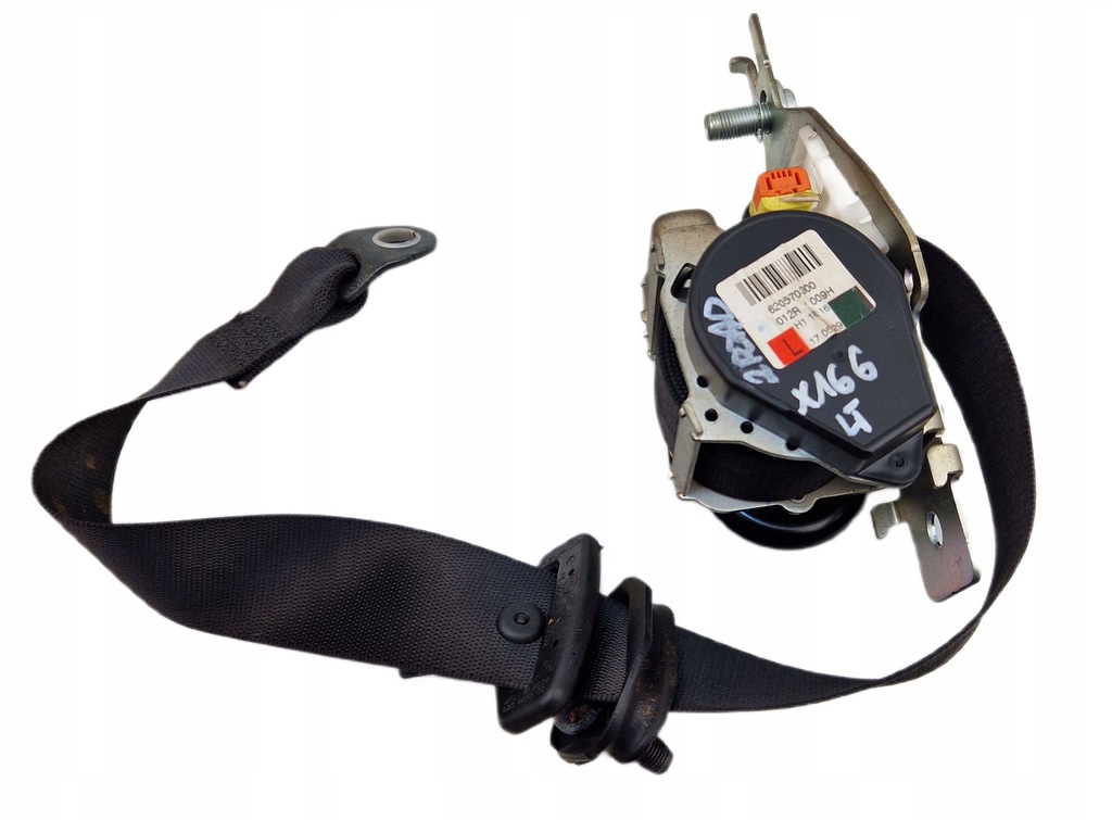 фото №1, Mercedes gls x166 15-19 pas безпеки лівий задня drugi ряд a1668600985