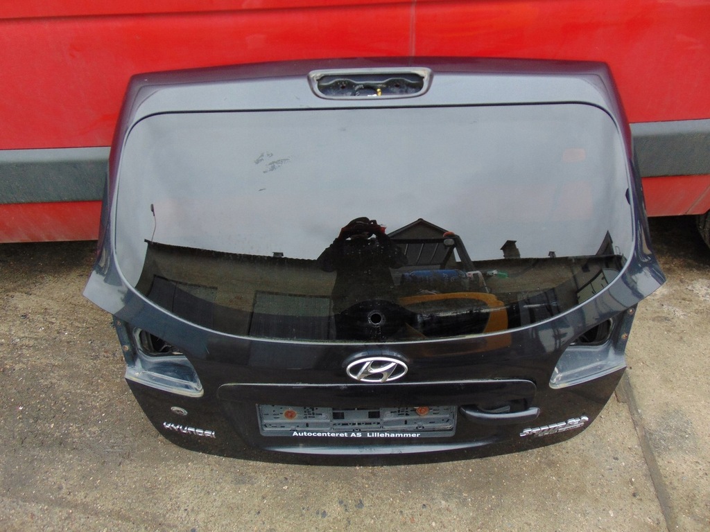 фото №8, Кришка багажника багажника задня hyundai santa fe ii czarna з скло