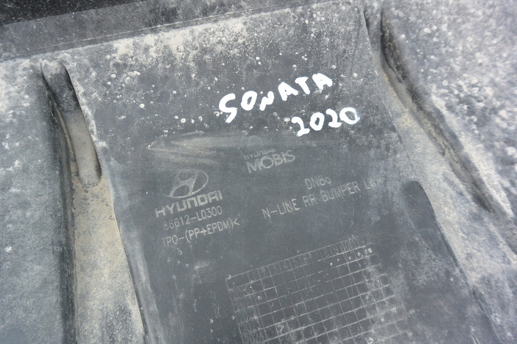 фото №15, Накладка бампера задняя hyundai sonata 2021-2022