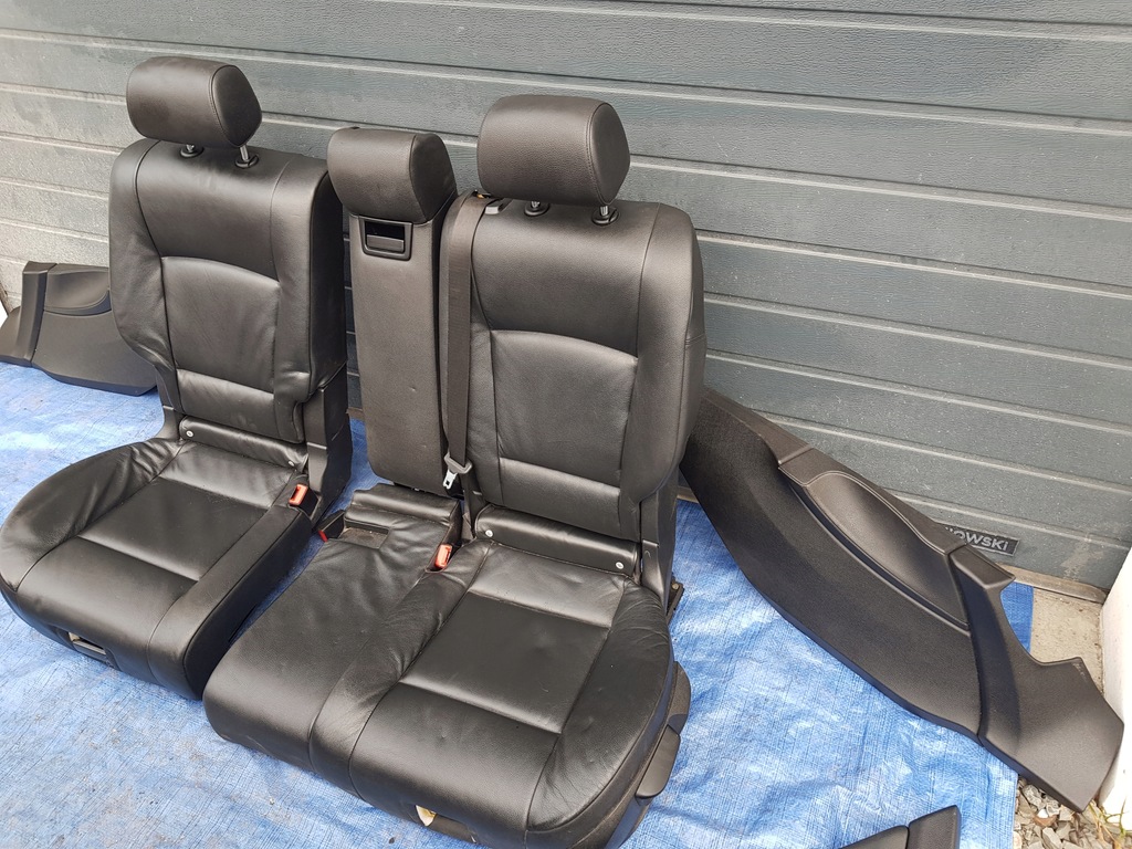 фото №14, Bmw 5 gt f07 сиденья заднее сиденье обшивки комплект кожа