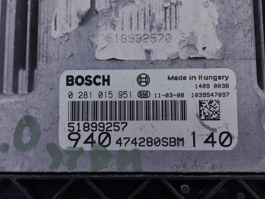 фото №8, Alfa romeo giulietta 2.0 jtdm бортовий комп'ютер ключ bsi