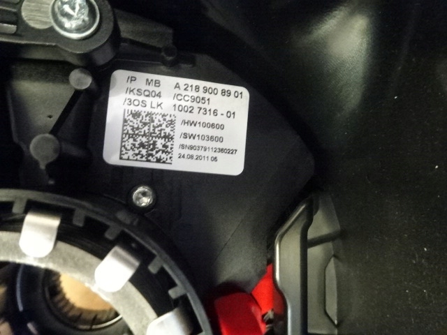 фото №6, Стрічка перемикач передач cls w218 a2189008901