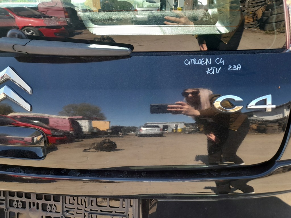фото №8, Citroen c4 i lift крышка багажника багажника задняя задняя ktv