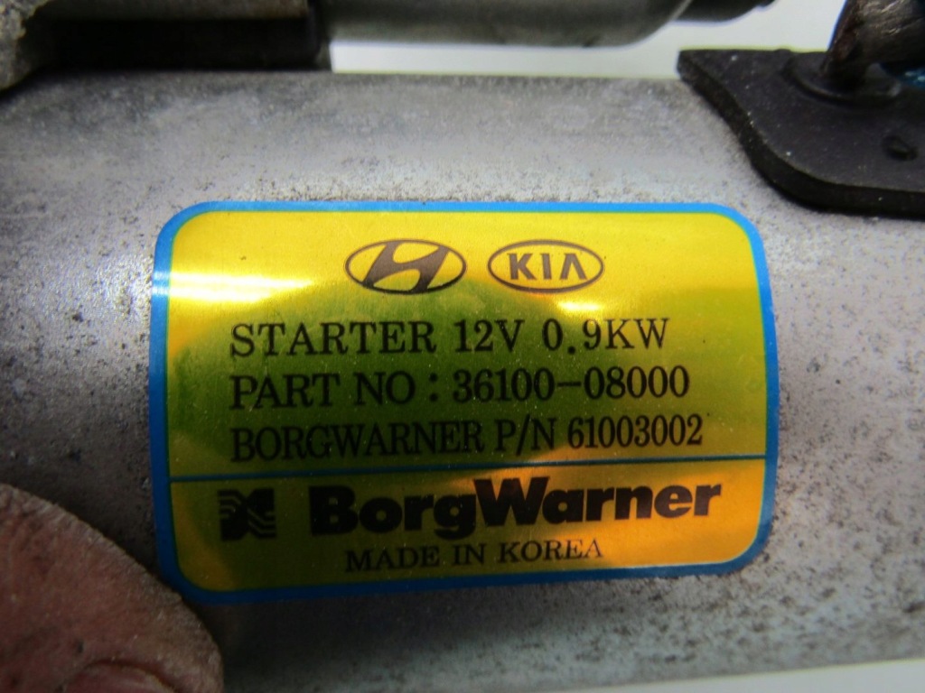 фото №7, I20 iii 1.0 t-gdi 48v 21r стартер 36100-08000