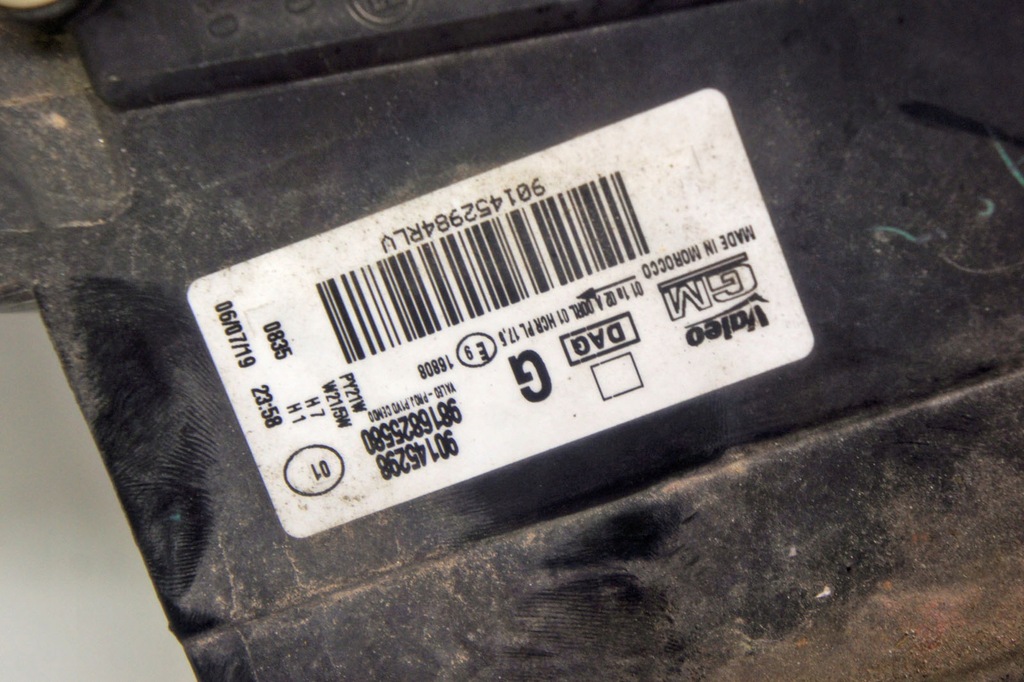 фото №7, Nv244 opel combo iv e ^ лампа фара лівий перед