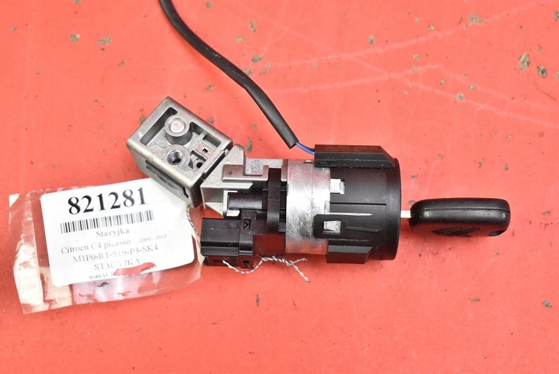 фото №6, Замок зажигания ключ 9663123380 citroen c4 picasso 1 i 1.6 hdi 109 km 06-13