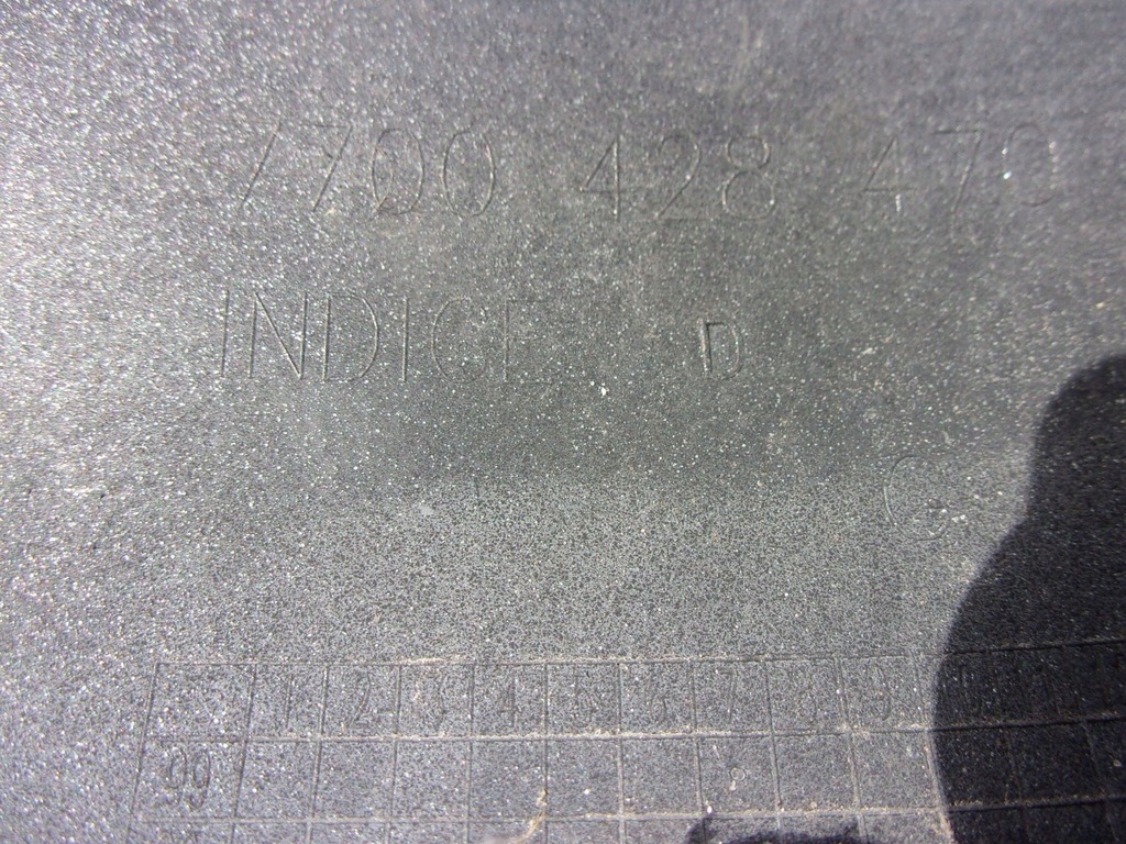 фото №4, Молдинг бампера перед комплект renault scenic lift