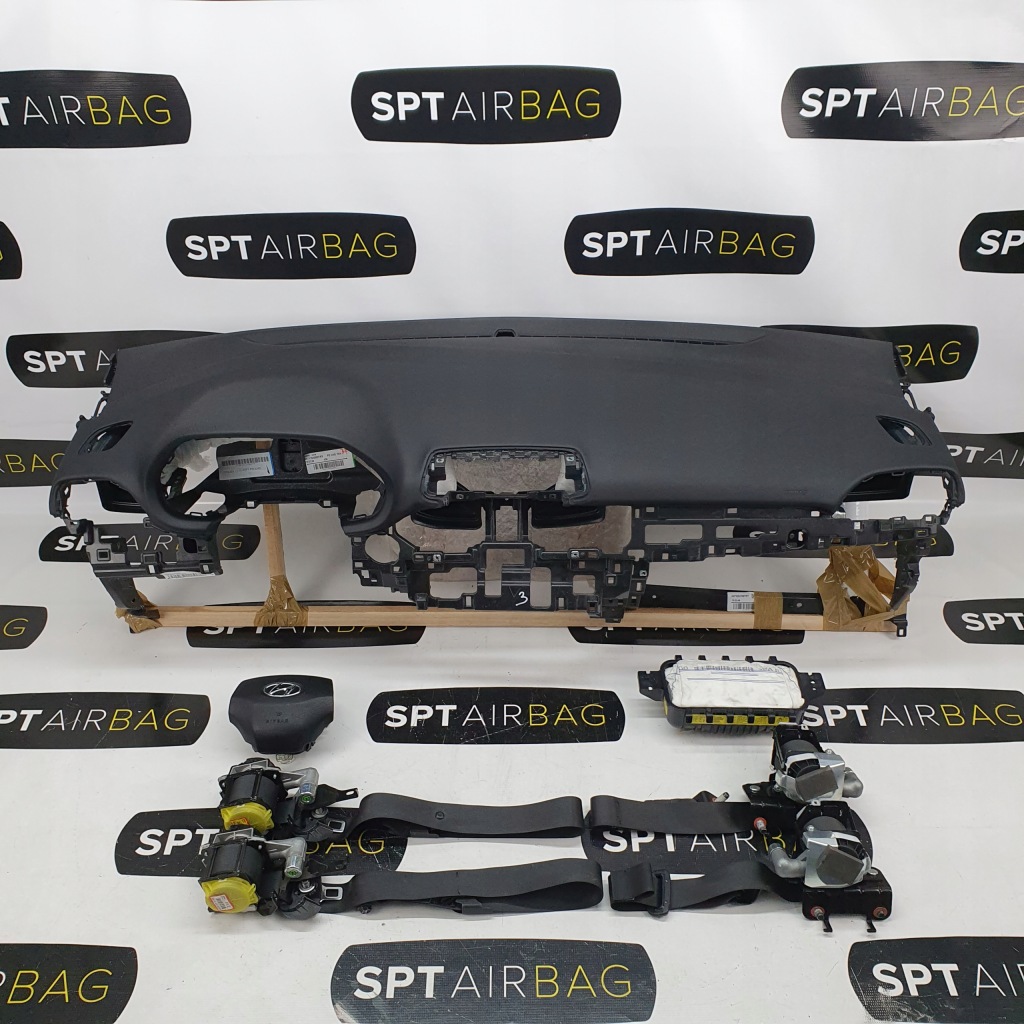 фото №1, I30 iii приборная панель консоль подушки безопасности ремни подушка безопасности