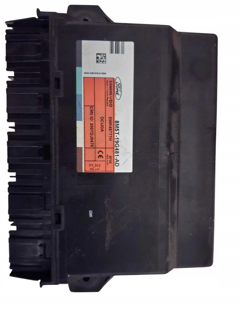 фото №1, Модуль комфорту ford 8m5t19g481ad