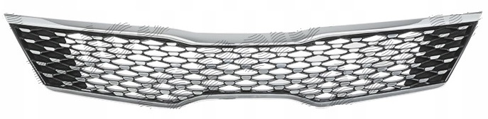 фото №1, Решётка радиатора do kia optima 15-20 хром/чёрный