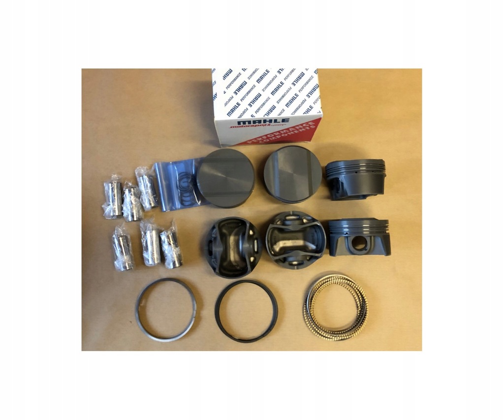 фото №1, Поршни 6szt mahle racing nissan skyline r33 r34 rb25det +0,50mm