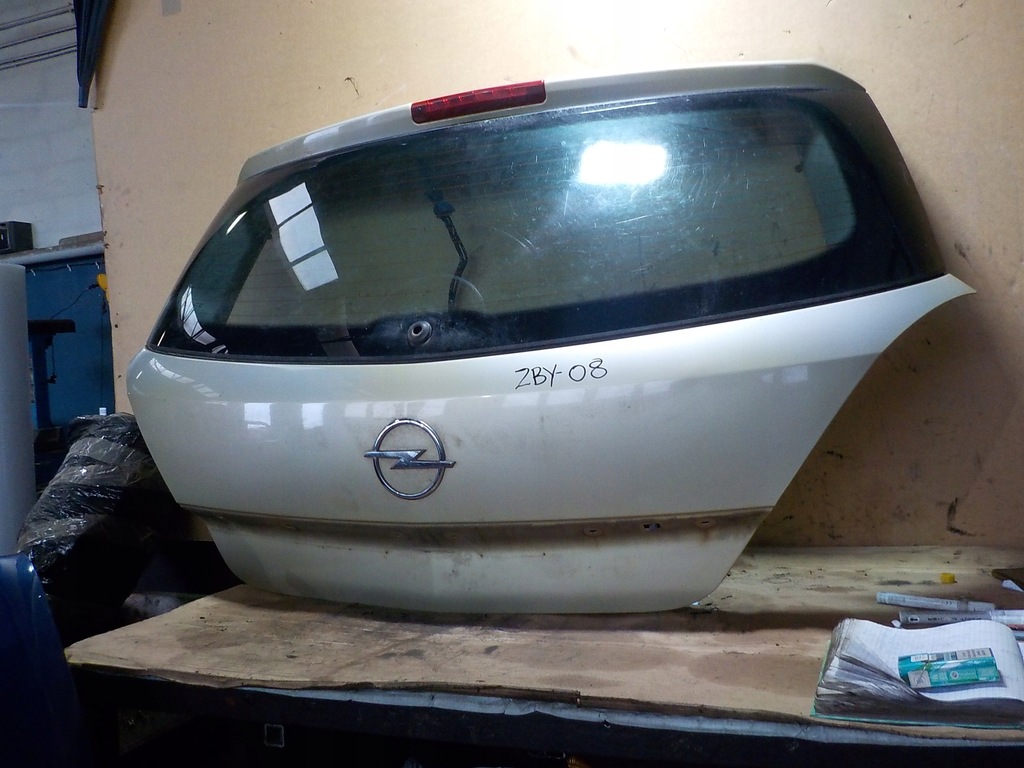 фото №6, Задня кришка багажника do фарбування opel astra h 1.7 cdti