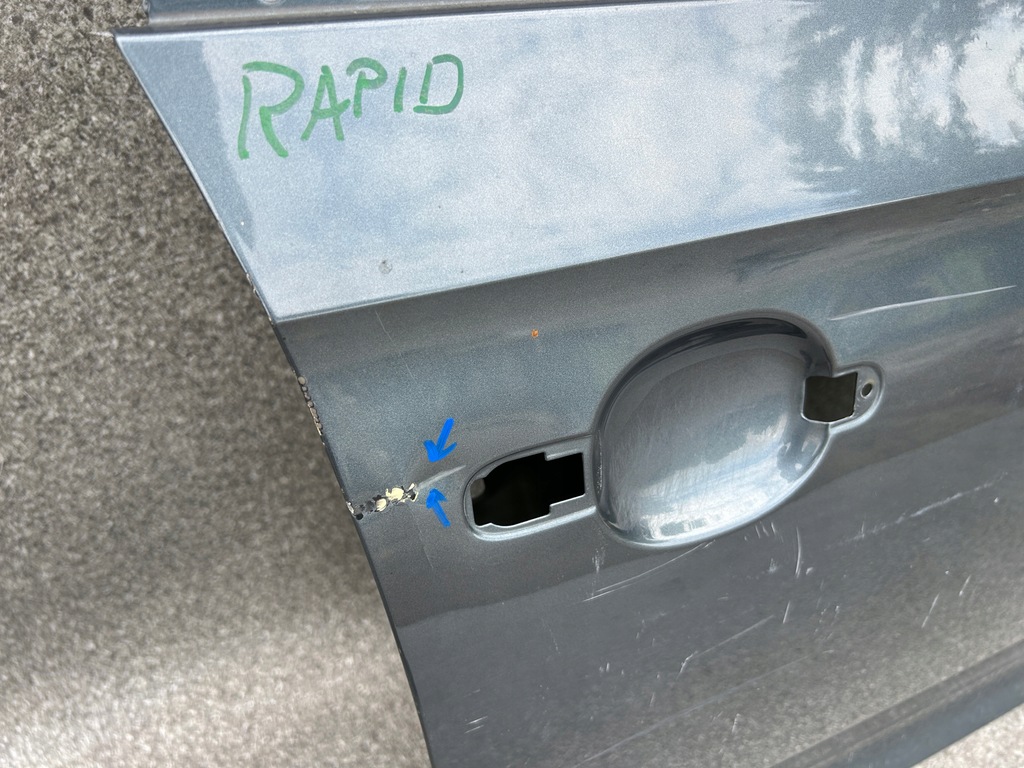 фото №5, Дверь правое передние skoda rapid 5ja poznań