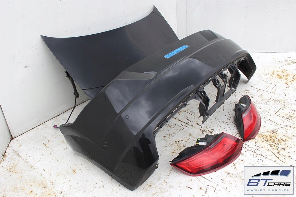 фото №5, Audi tt 8s cabrio s-line задняя задняя бампер задний + крышка багажника багажника + лампы la