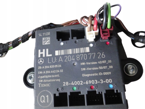 фото №1, Mercedes glk x204 204 модуль двері ліва a2048707726