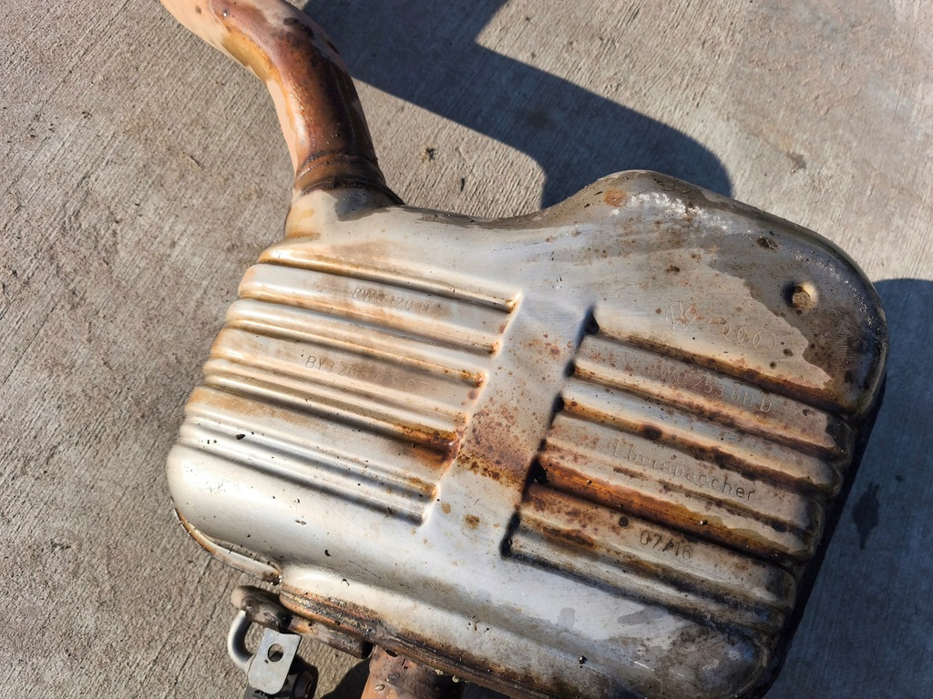 фото №9, Гасник вихлоп комплект audi a4 b9 a5 8w 2.0 tdi 8w0253411q 8w0253611d