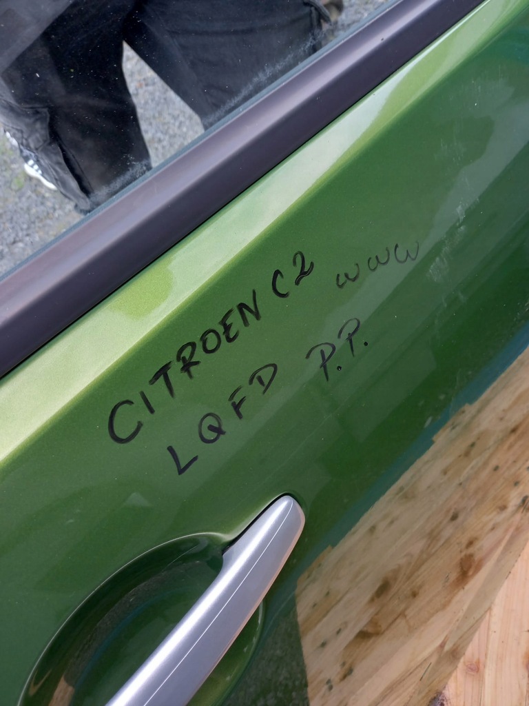 фото №16, Двері праве перед передні citroen c2 3d lqfd