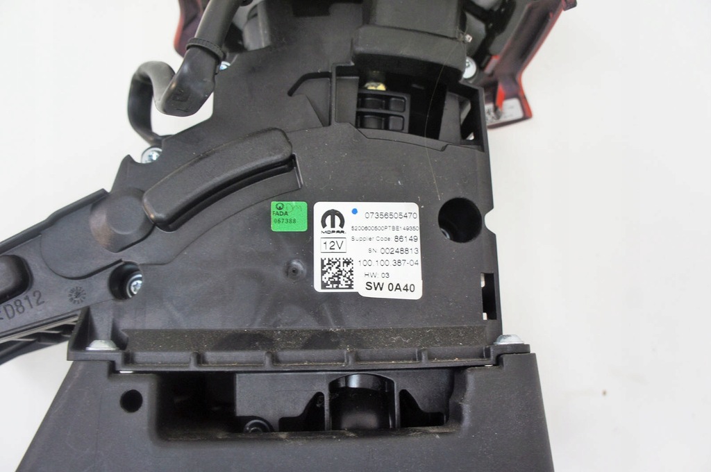 фото №8, Rz118 jeep renegade домкрат вибірник важіль передач автоматична коробка передач 5200450300