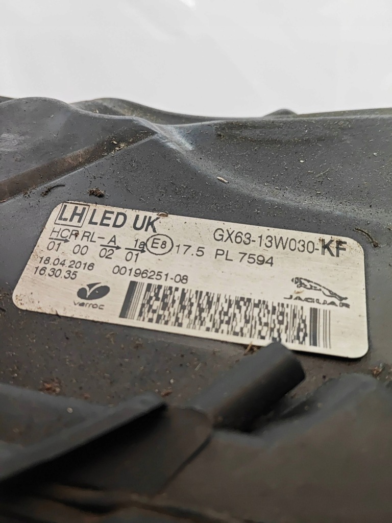 фото №9, Jaguar xf x260 лампа лівий перед full led anglik gx6313w030kf