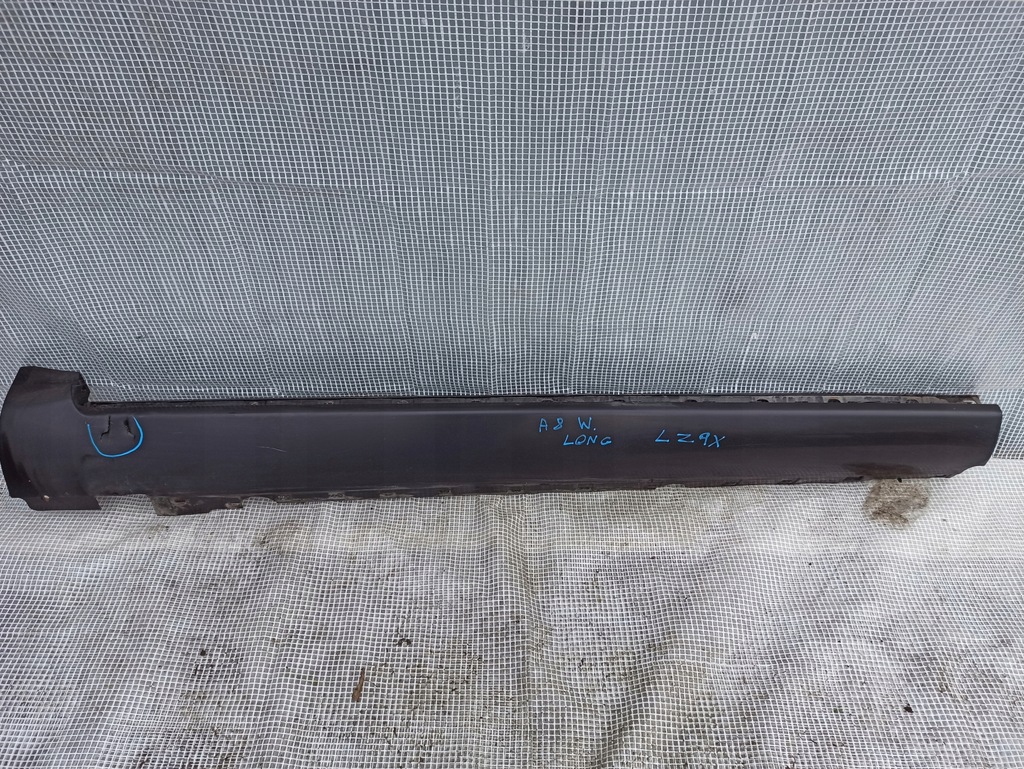 фото №1, Audi a8 d3 long накладка молдинг порог левая lz9x