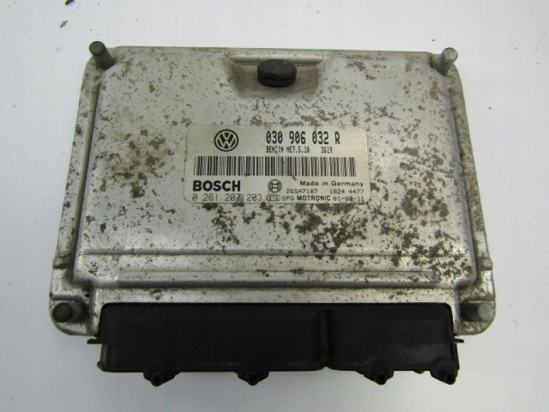 фото №7, Vw lupo бортовой компьютер блок управления двигателя 030906032r 1,4