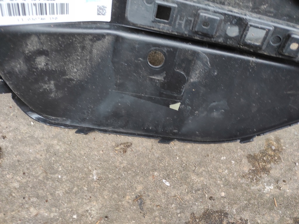 фото №6, Решётка бампера левый задняя bmw 4 g26 m-pakiet dark shadow pdc 8078587