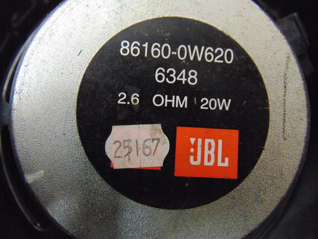 фото №7, Динамік jbl лівий задня toyota prius ii 2002- 86160-0w620